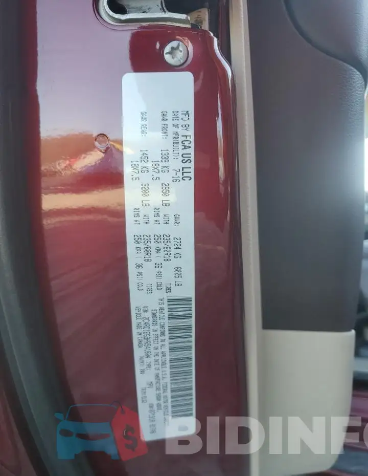 2C4RC1EG9HR541804 Photo# 13
