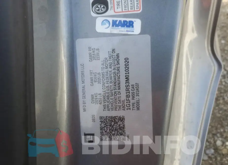 1G1FB1RS3M0102020 Photo# 13