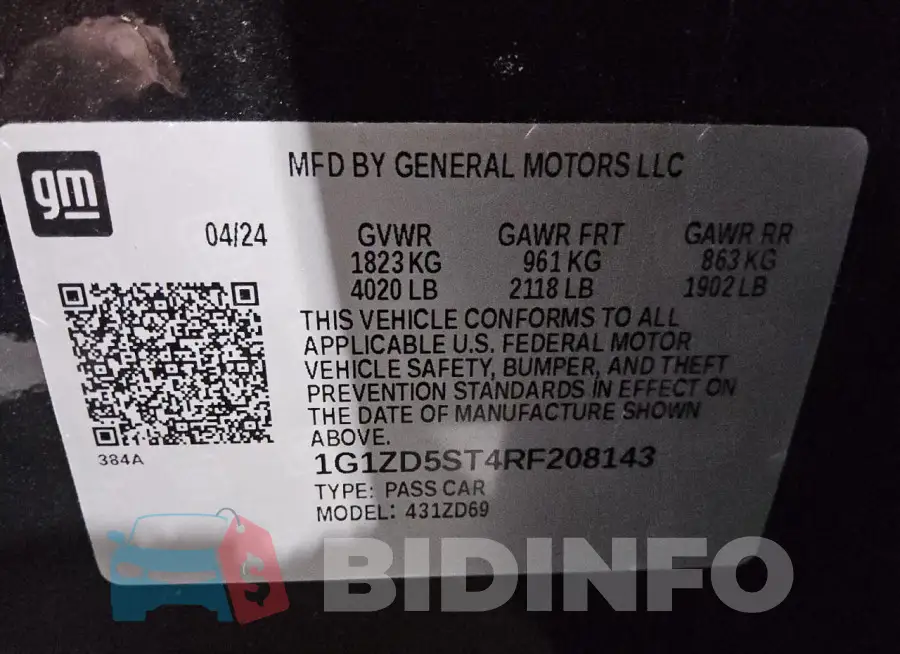 1G1ZD5ST4RF208143 Photo# 12