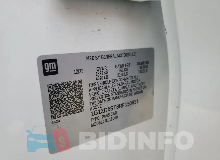 1G1ZD5ST8RF150831 Photo# 13