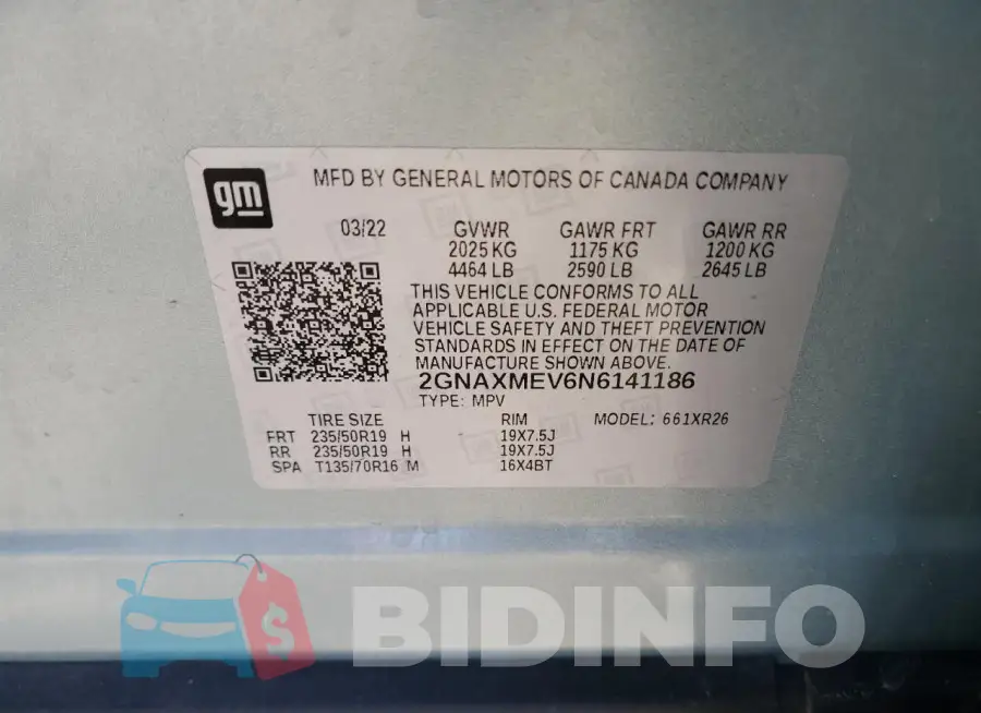 2GNAXMEV6N6141186 Photo# 13