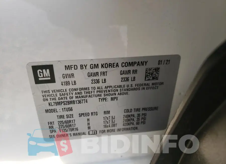 KL79MPS28MB136774 Photo# 12