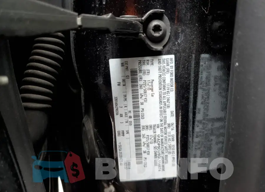1FADP5CU5GL114874 Photo# 13