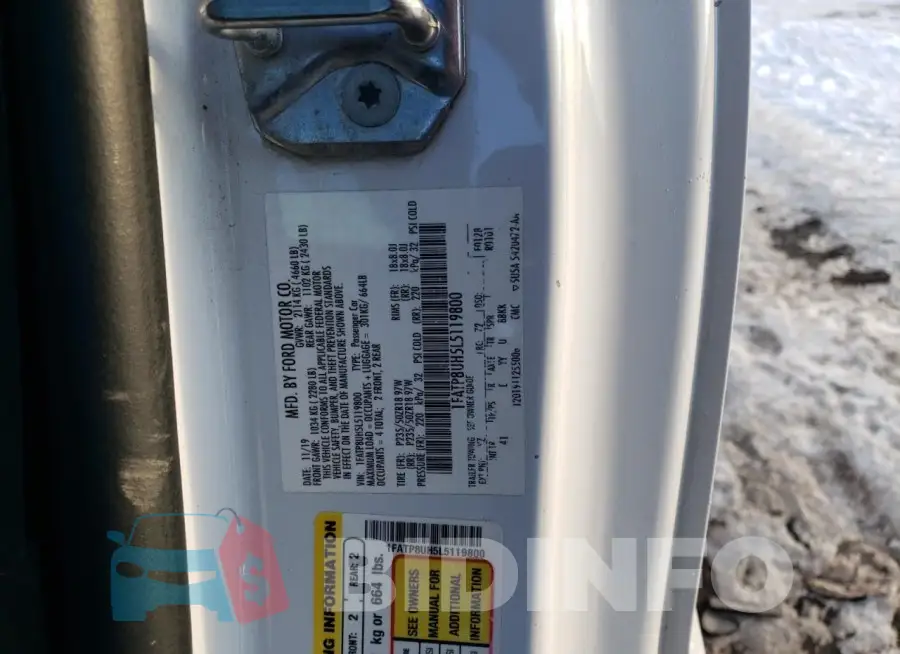 1FATP8UH5L5119800 Photo# 12