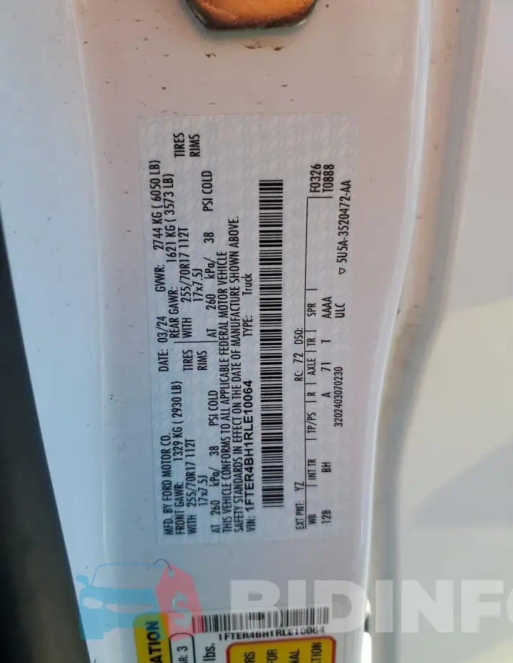 1FTER4BH1RLE10064 Photo# 12