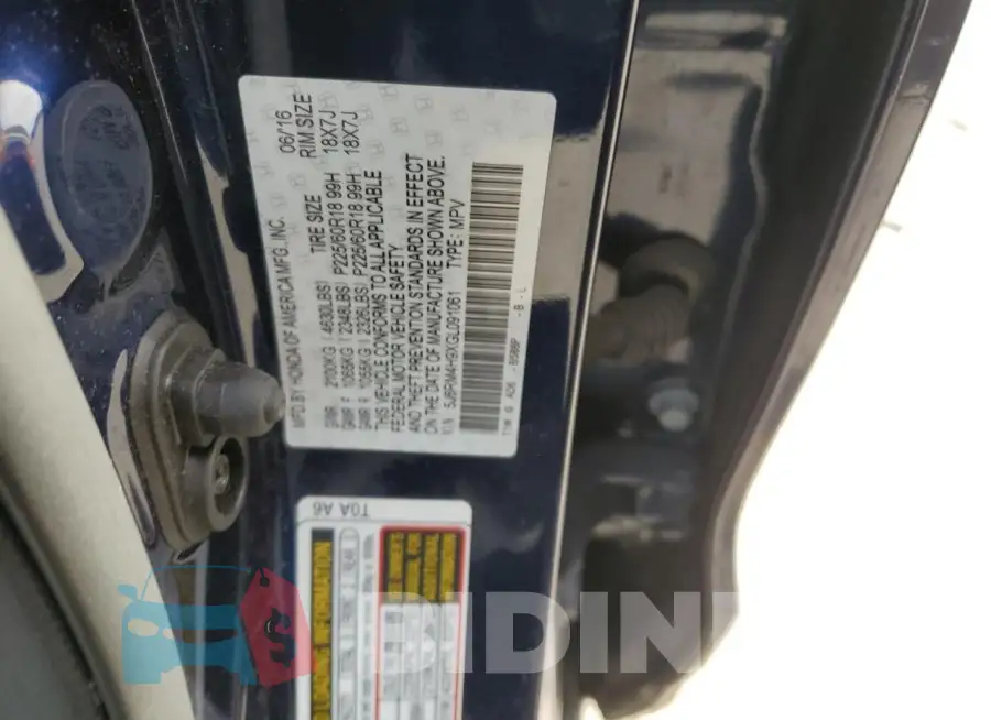 5J6RM4H9XGL091061 Photo# 13