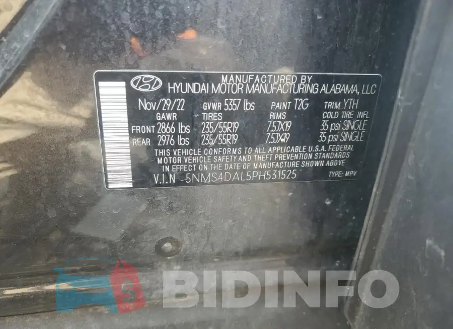 5NMS4DAL5PH531525 Photo# 14