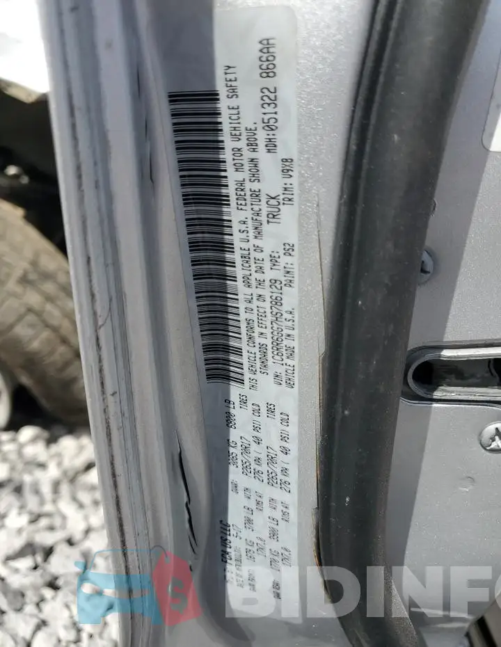 1C6RR6GG7HS786129 Photo# 12