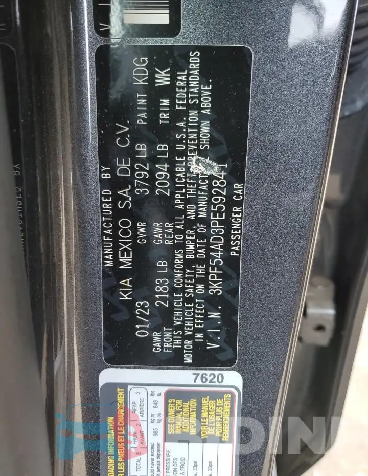 3KPF54AD3PE592841 Photo# 12