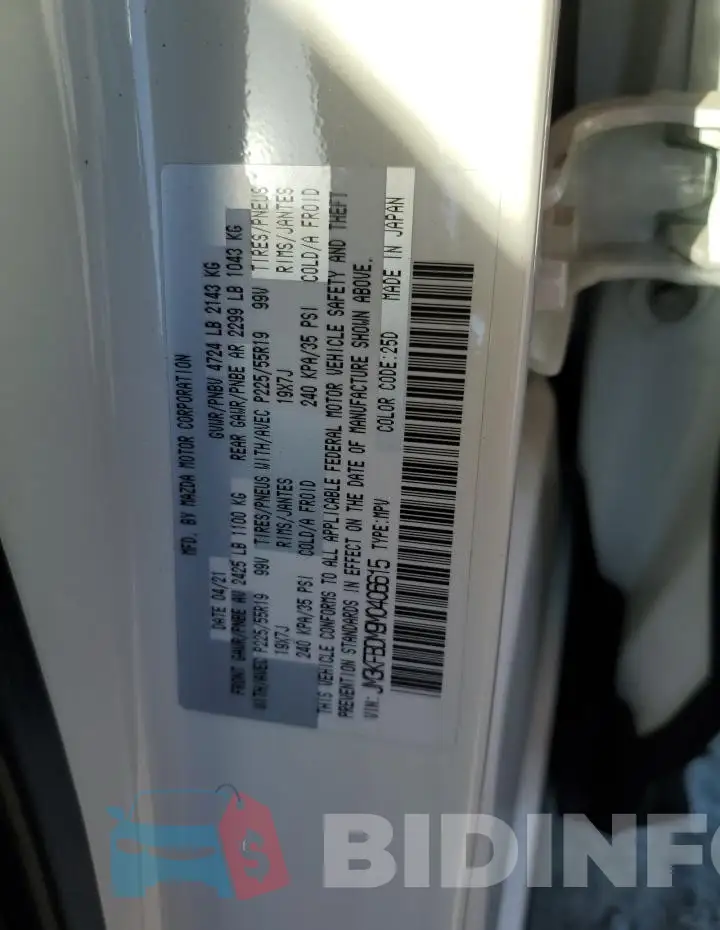 JM3KFBDM9M0406615 Photo# 14