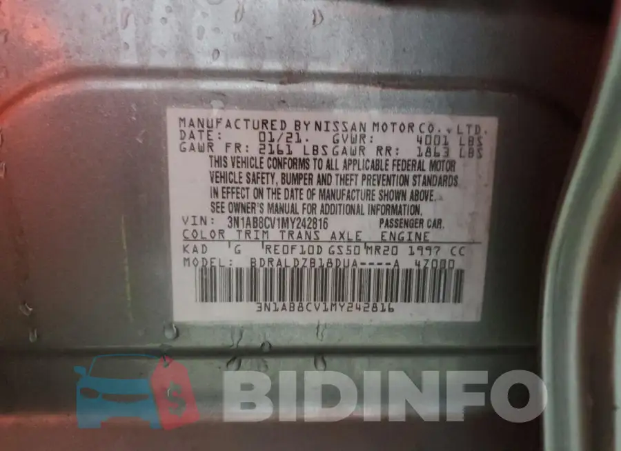 3N1AB8CV1MY242816 Photo# 13