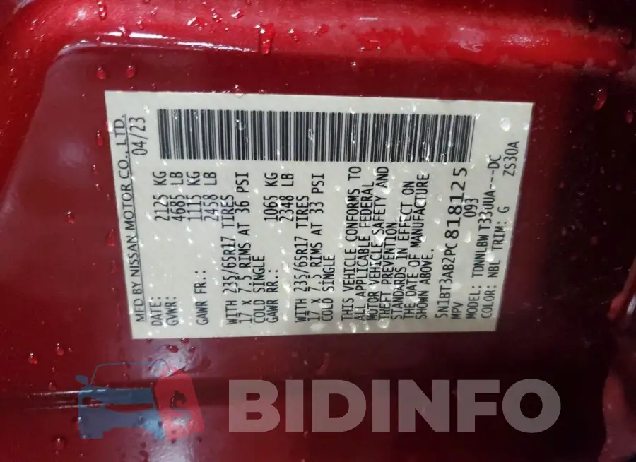 5N1BT3AB2PC818125 Photo# 13
