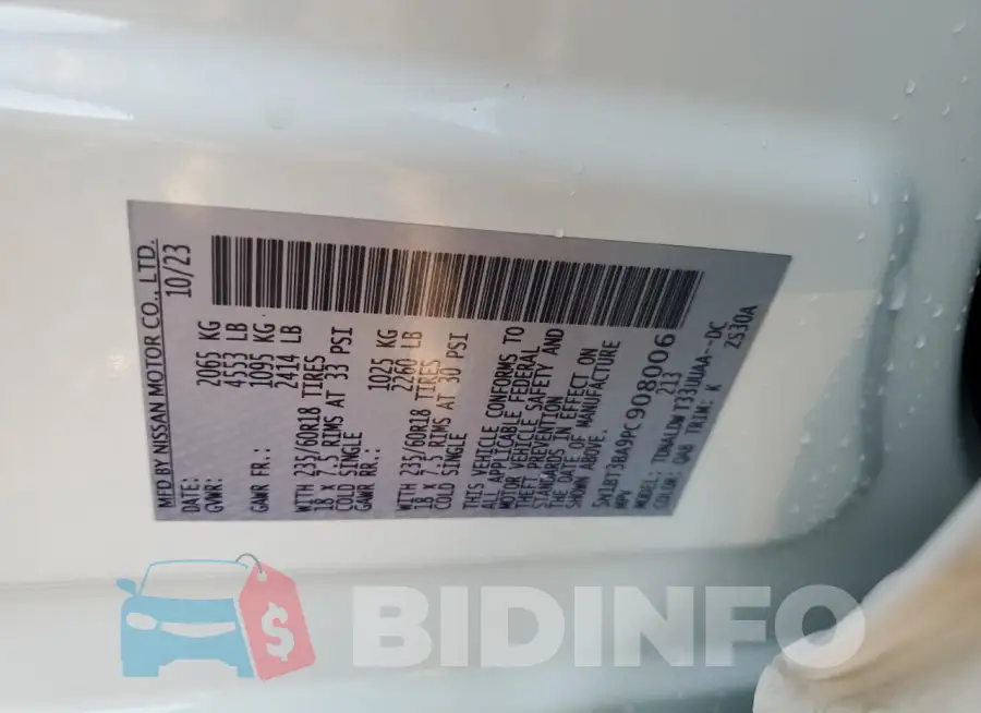 5N1BT3BA9PC908006 Photo# 13