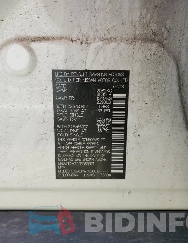 KNMAT2MT2JP565371 Photo# 12