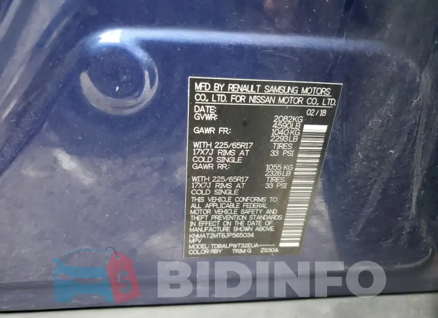 KNMAT2MT6JP565034 Photo# 13