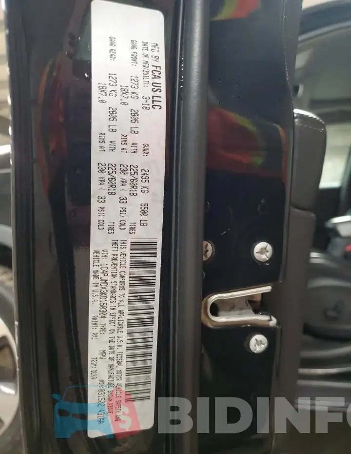 1C4PJMDX3KD150304 Photo# 14