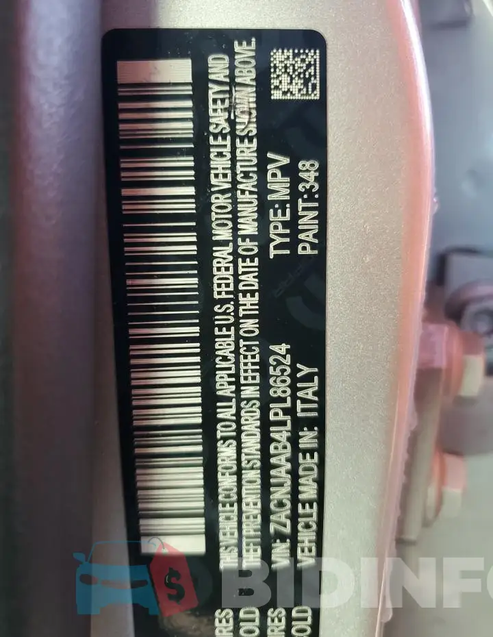 ZACNJAAB4LPL86524 Photo# 12