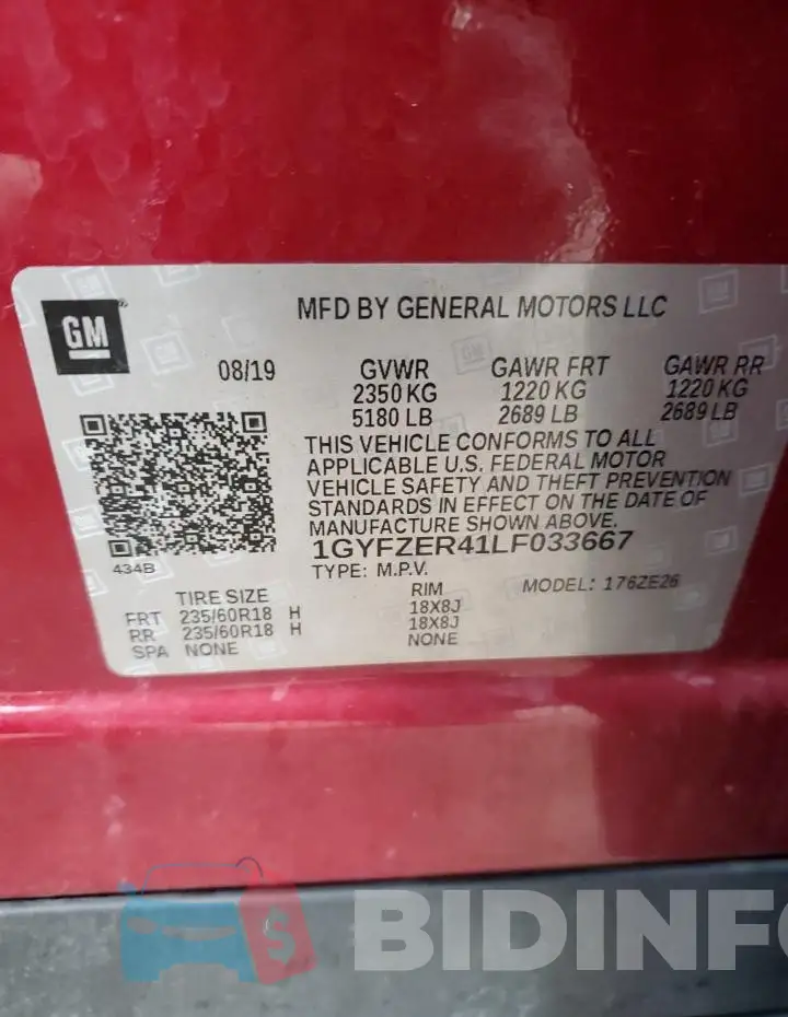 1GYFZER41LF033667 Photo# 12
