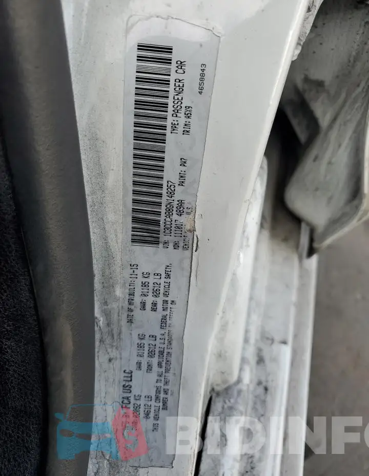 1C3CCCAB8GN148257 Photo# 12