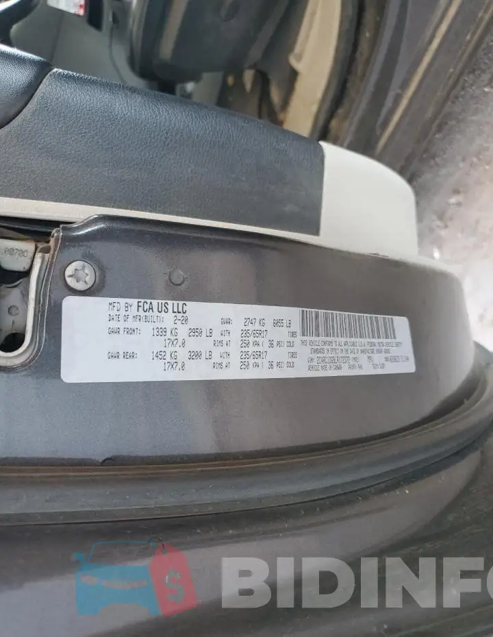 2C4RC1DG9LR172372 Photo# 14