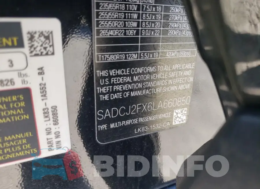 SADCJ2FX6LA660850 Photo# 14