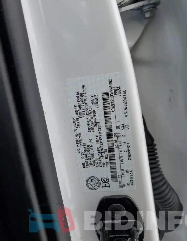 1FTEW1EP1PFB02897 Photo# 12