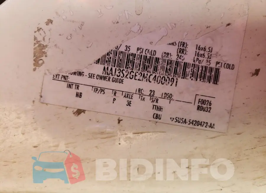 MAJ3S2GE2MC400091 Photo# 13