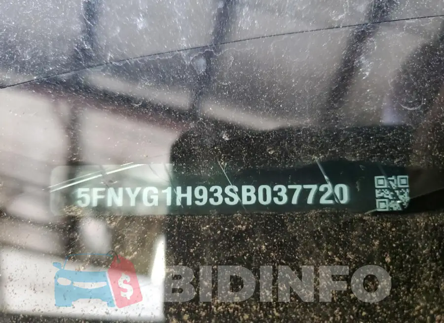5FNYG1H93SB037720 Photo# 12