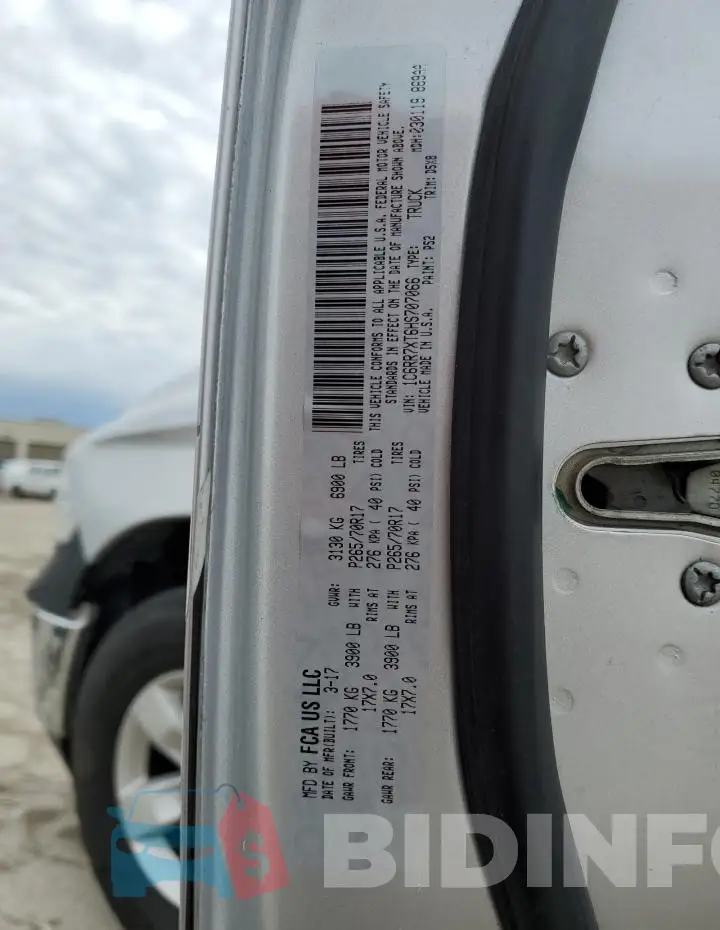 1C6RR7XT6HS707066 Photo# 13