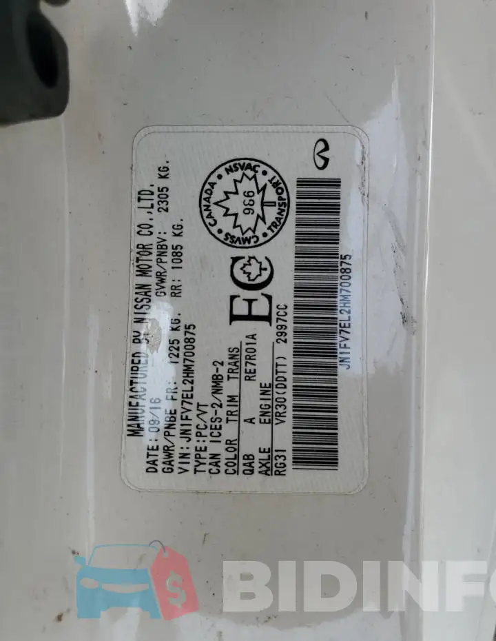 JN1FV7EL2HM700875 Photo# 12