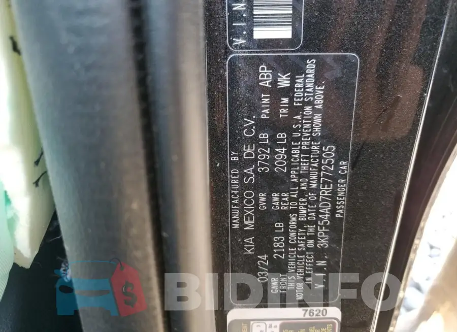 3KPF54AD7RE772505 Photo# 12