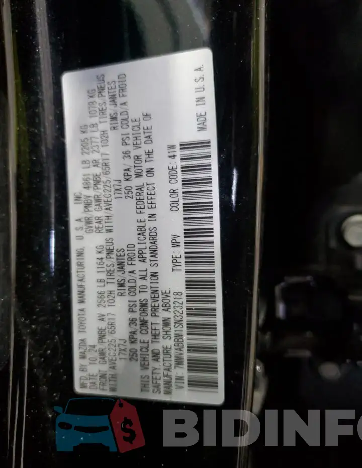 7MMVABBM1SN323218 Photo# 13