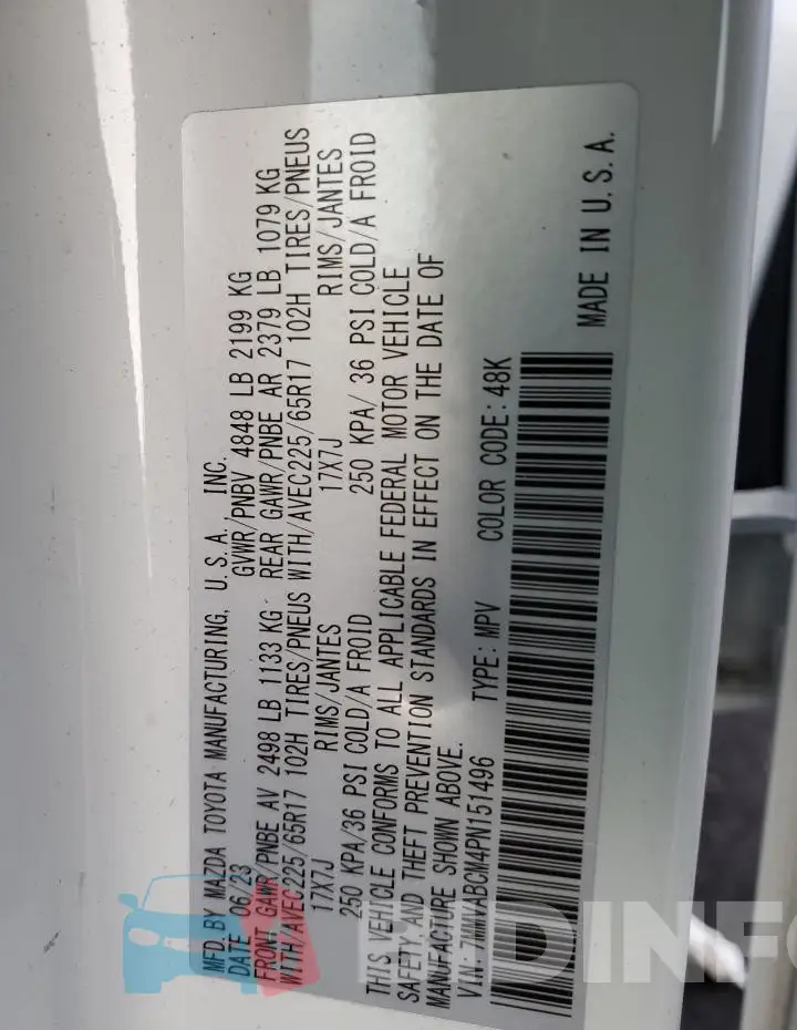 7MMVABCM4PN151496 Photo# 14