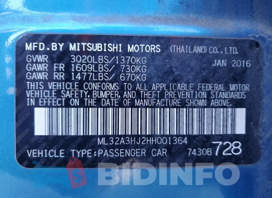 ML32A3HJ2HH001364 Photo# 12
