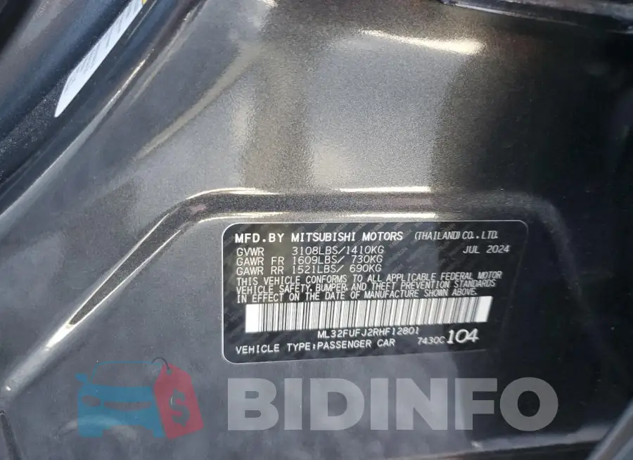 ML32FUFJ2RHF12801 Photo# 13