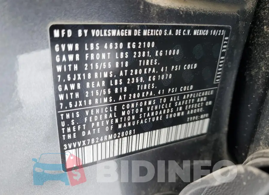 3VVVX7B24RM028081 Photo# 13