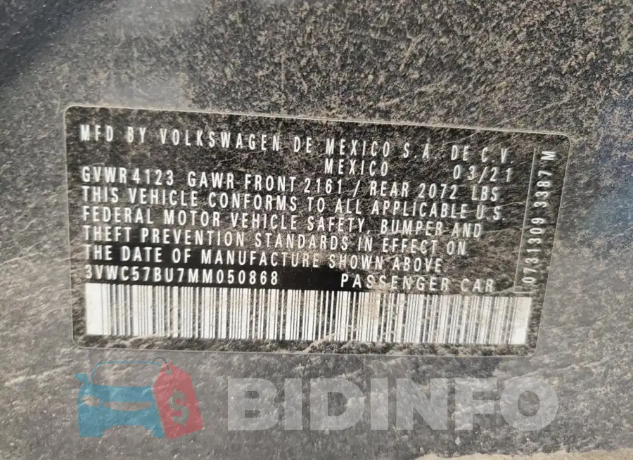 3VWC57BU7MM050868 Photo# 12