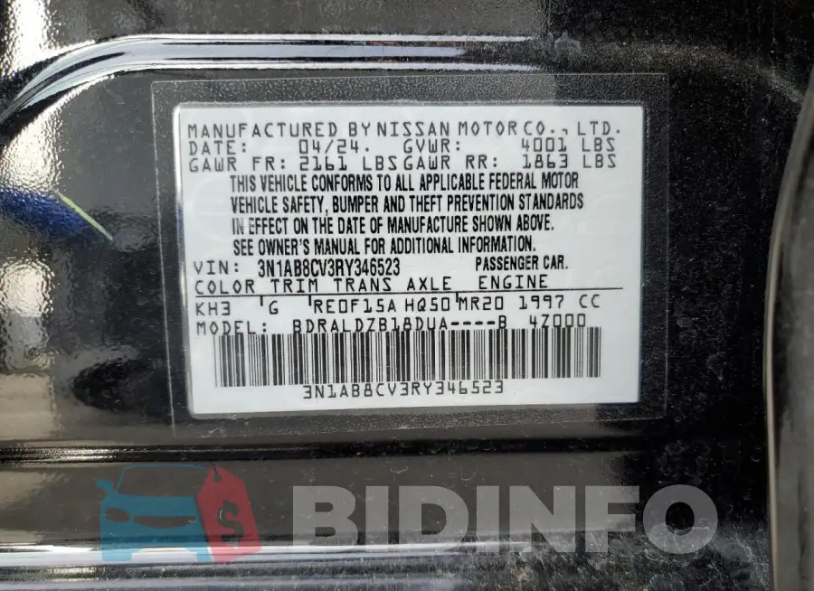 3N1AB8CV3RY346523 Photo# 13