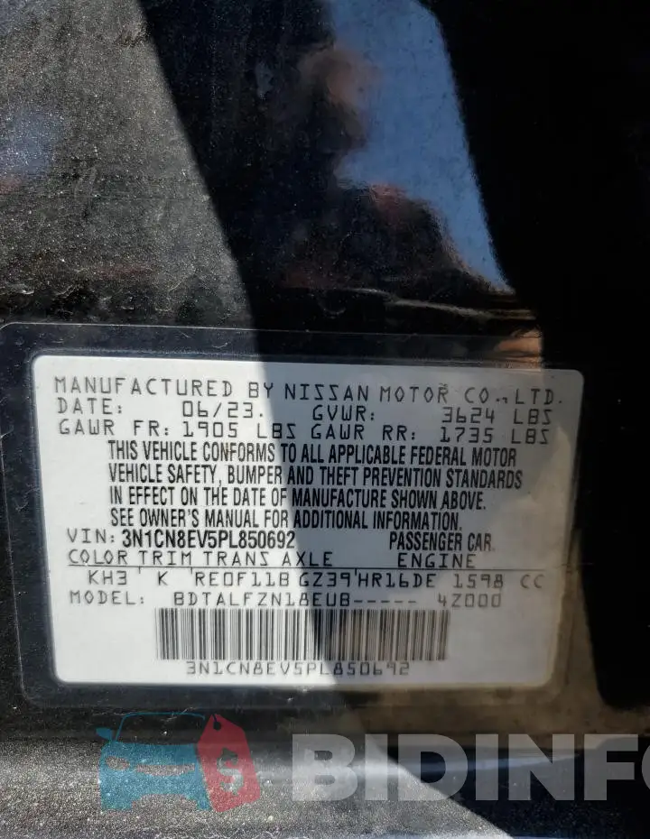 3N1CN8EV5PL850692 Photo# 13