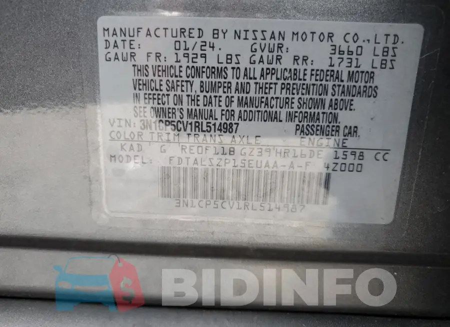 3N1CP5CV1RL514987 Photo# 13