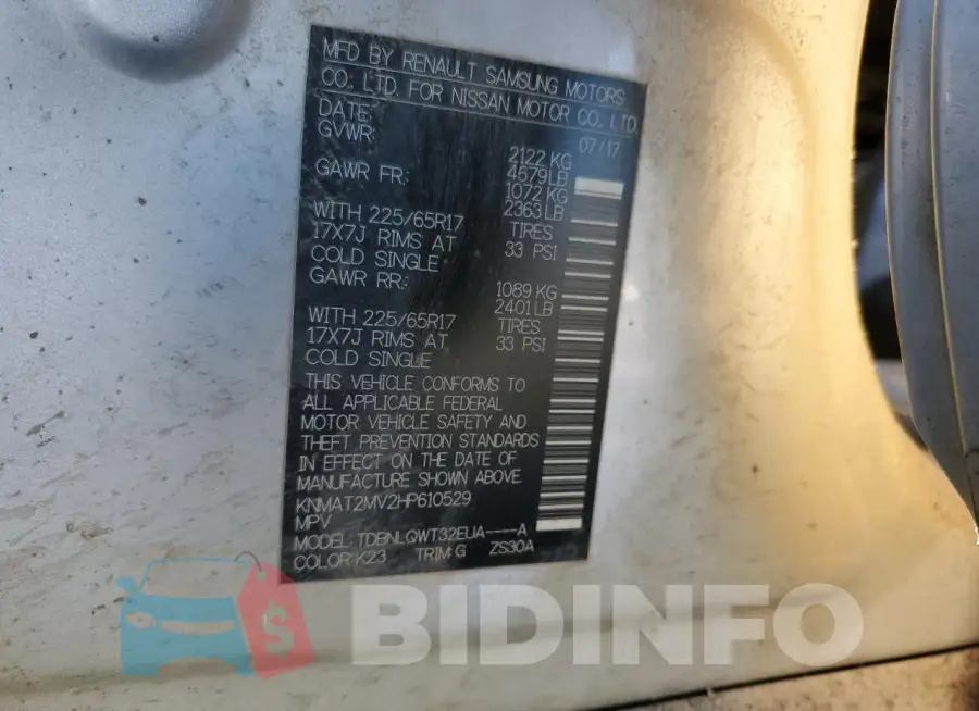 KNMAT2MV2HP610529 Photo# 13