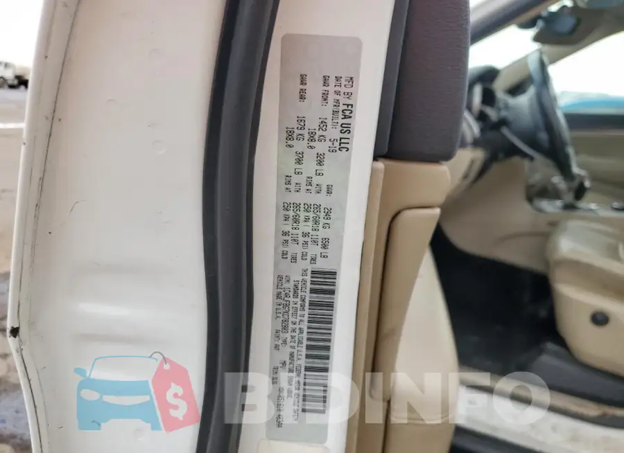 1C4RJFBG7KC782803 Photo# 12