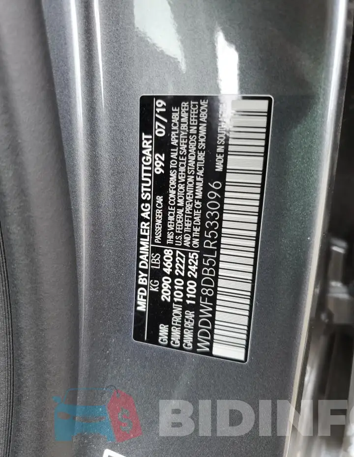 WDDWF8DB5LR533096 Photo# 12