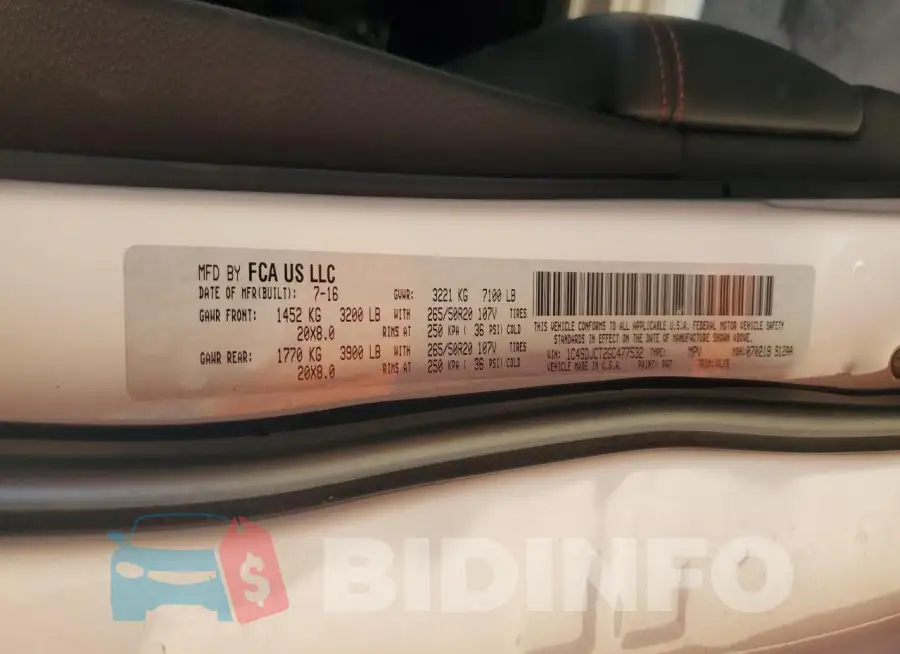 1C4SDJCT2GC477532 Photo# 13