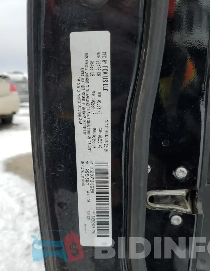 2C3CDXAT1GH160398 Photo# 12