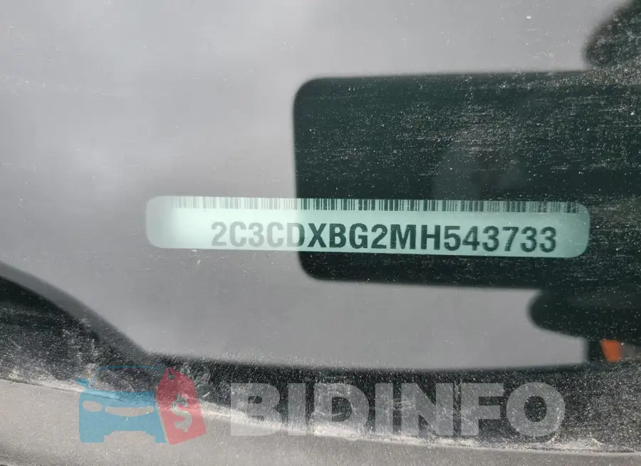 2C3CDXBG2MH543733 Photo# 12
