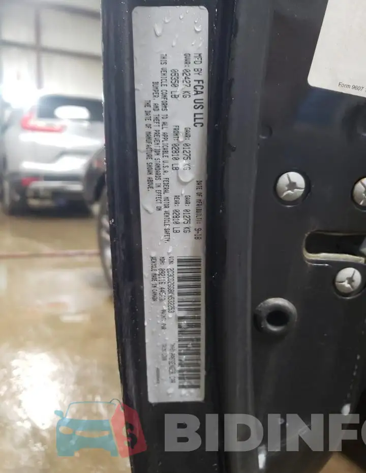 2C3CDZGG8KH532253 Photo# 12