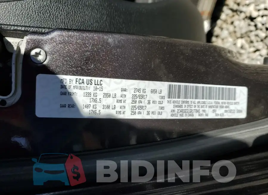 2C4RDGEG1GR177845 Photo# 14