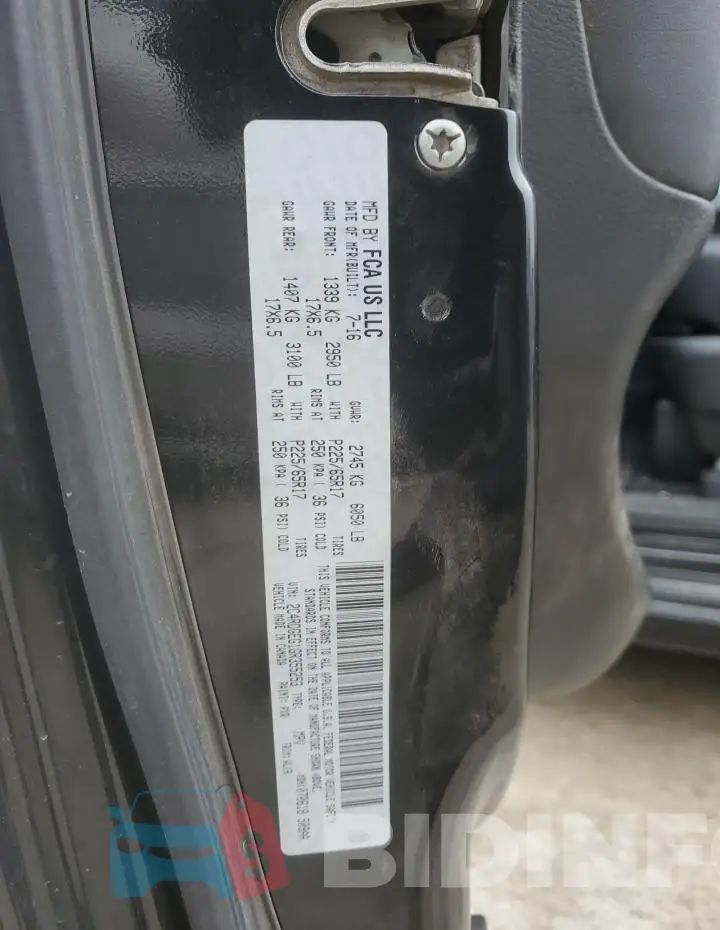 2C4RDGEG1GR355253 Photo# 13