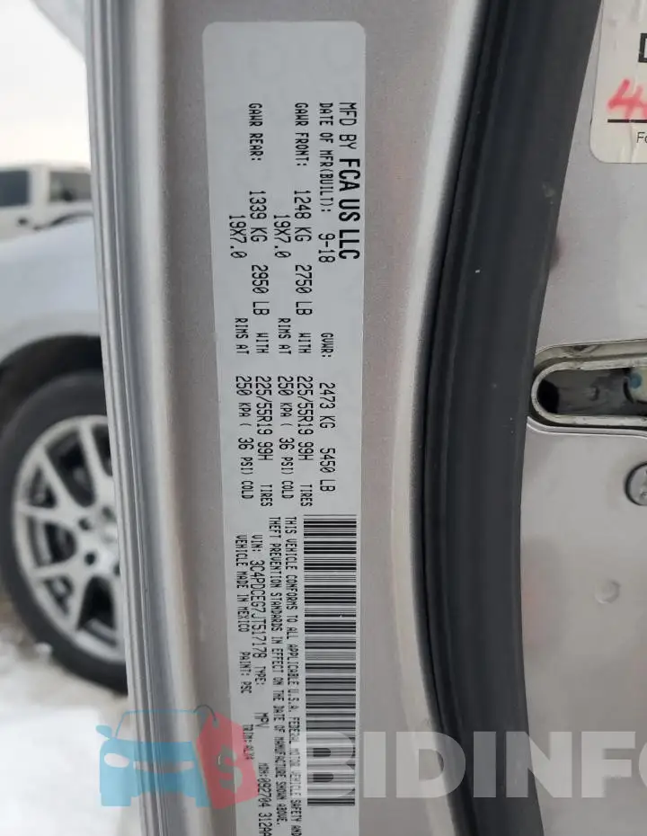 3C4PDCEG7JT517178 Photo# 13
